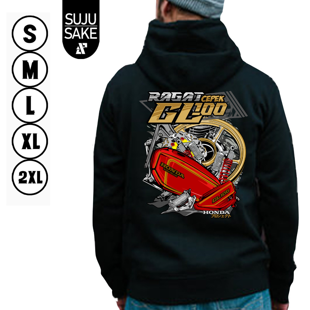 Jaket Hodie Hoodie Hodi Hudi Hode Sweter Sweater Switer Atasan Club Komunitas Motor Honda Ragat Here