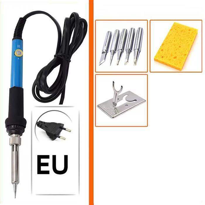 Solder Listrik Iron Adjustable Temperature 60W Alat Las Solder Listrik