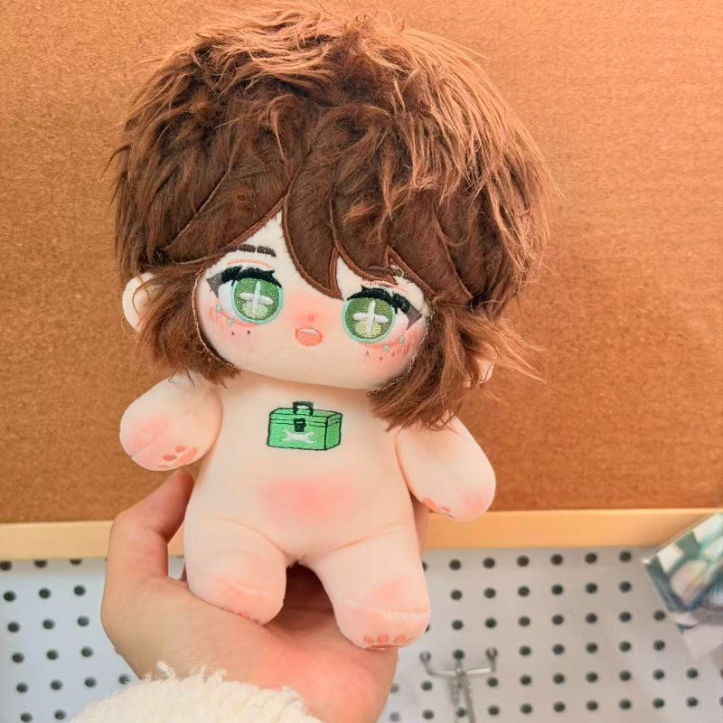 20cm Anime Game Identity V Gardener Kawaii Cosplay Soft Cotton Doll Body Emma Cartoon Dress Up Toy F