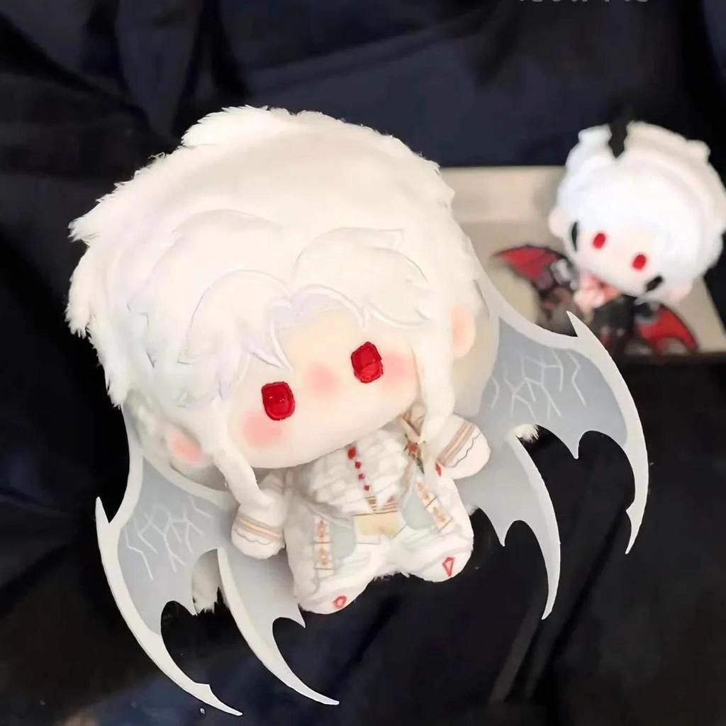 10cm Cartoon Silverwing Fiend Sylus Doll Love and Deepspace Anime Doll Evil Demon Dragon Sylus Plush