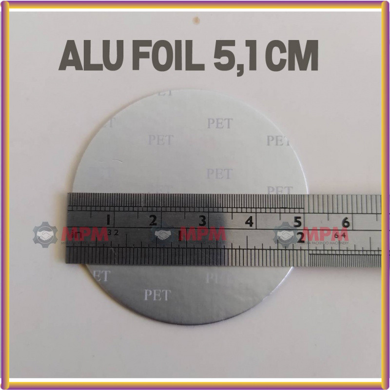 Segel Botol Sambal Segel Alumunium Foil Botol Sambal Food Grade Aluminium Foil Botol Plastik Segel B