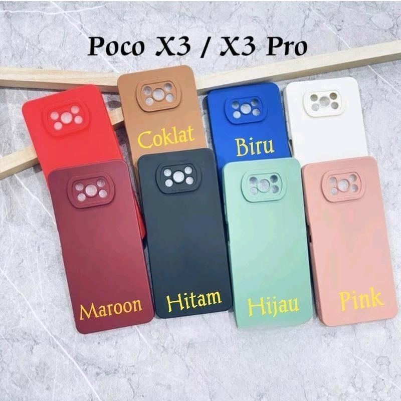 SoftCase Macaron Untuk Hp Poco X3 X3 Pro Tpu Procamera
