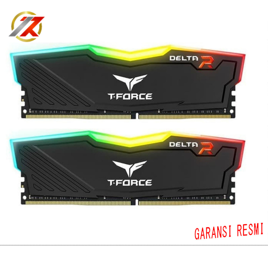TEAM DELTA RGB (BLACK) 16GB (2X8GB) 3200 DDR4 CL16-20 | RAM PC TEAM DELTA RGB 16GB (2X8GB) 3200 DDR4