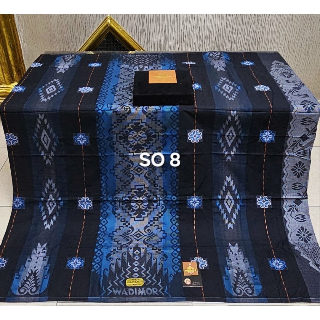 GARDESHOP.ID Sarung Wadimor Songket Timbul-print  Motif BHS songket-Print Premium, Viral Terlaris; U