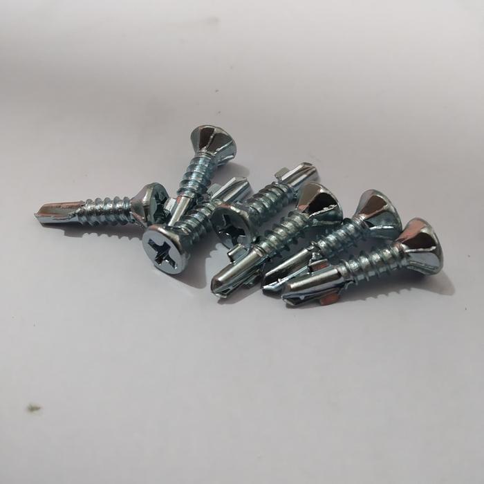 Sekrup GRC Rangka Baja Skrup Baja Ringan 7 x 3/4 Inchi 1 Pak Depok