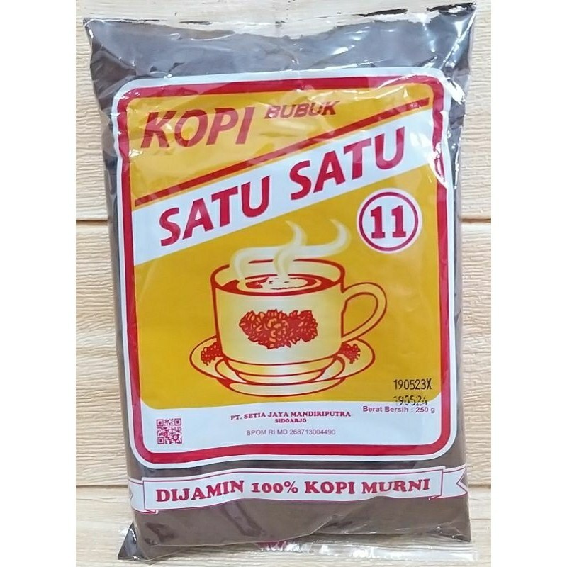 Kopi Bubuk Satu Satu 250gr / Kopi Bubuk Satusatu / Kopi Satu Satu aday069 w