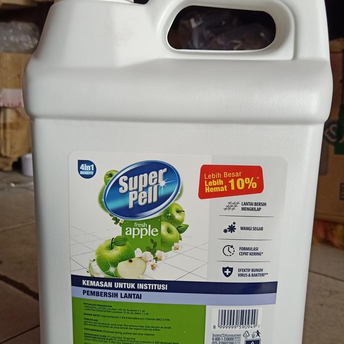 Super Pell Apel Jerigen 4L [Terlaris]