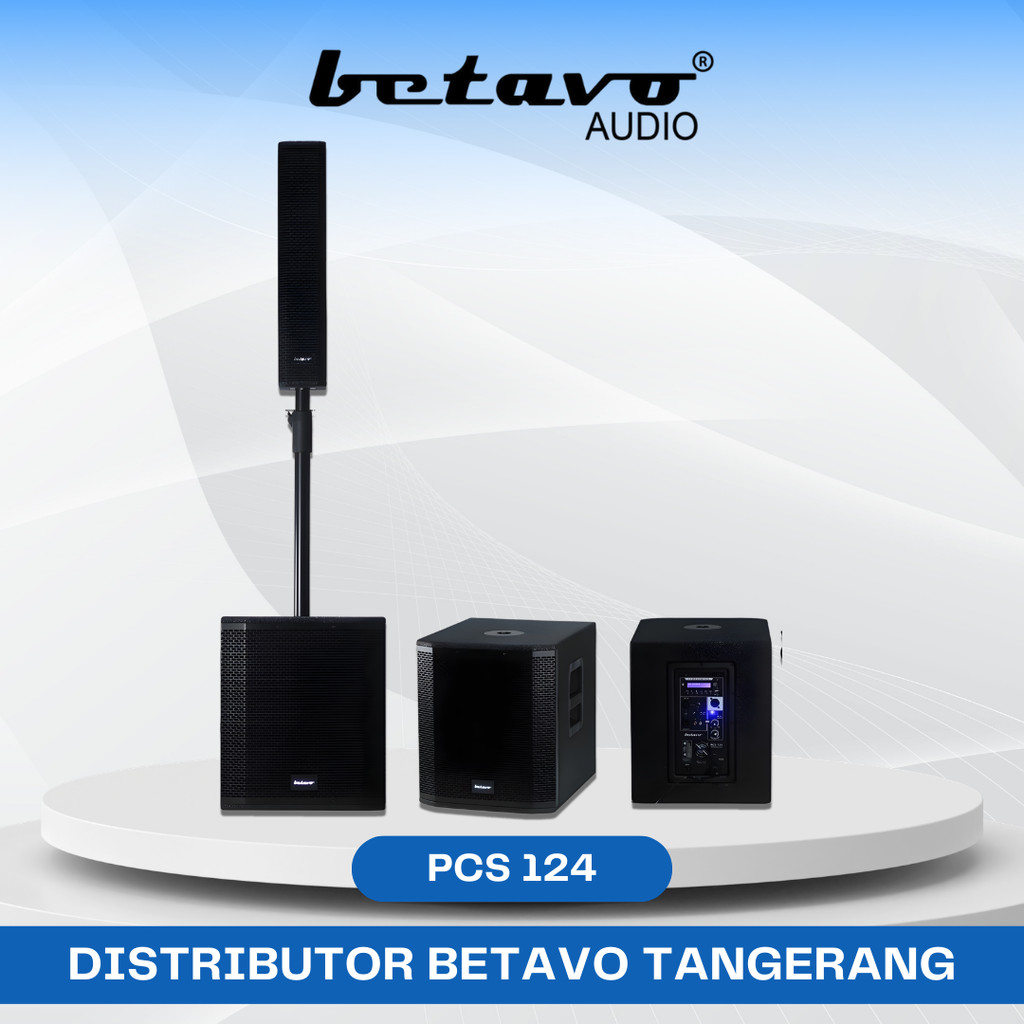 Active Portable Sound Column System Betavo PCS-124
