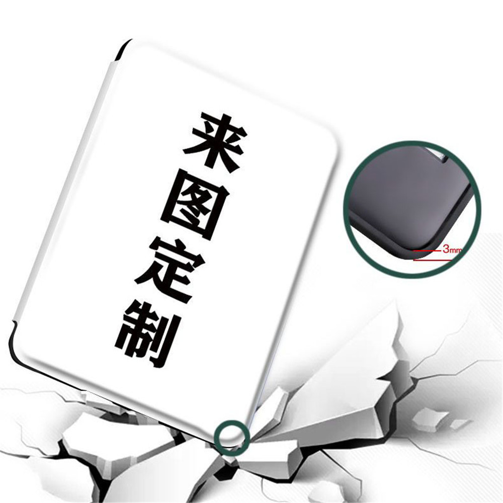Custom Hard PC Cover Funda for Kindle Paperwhite 1 2 3 6 In Kindle DP75S Smart Case Protective Shell