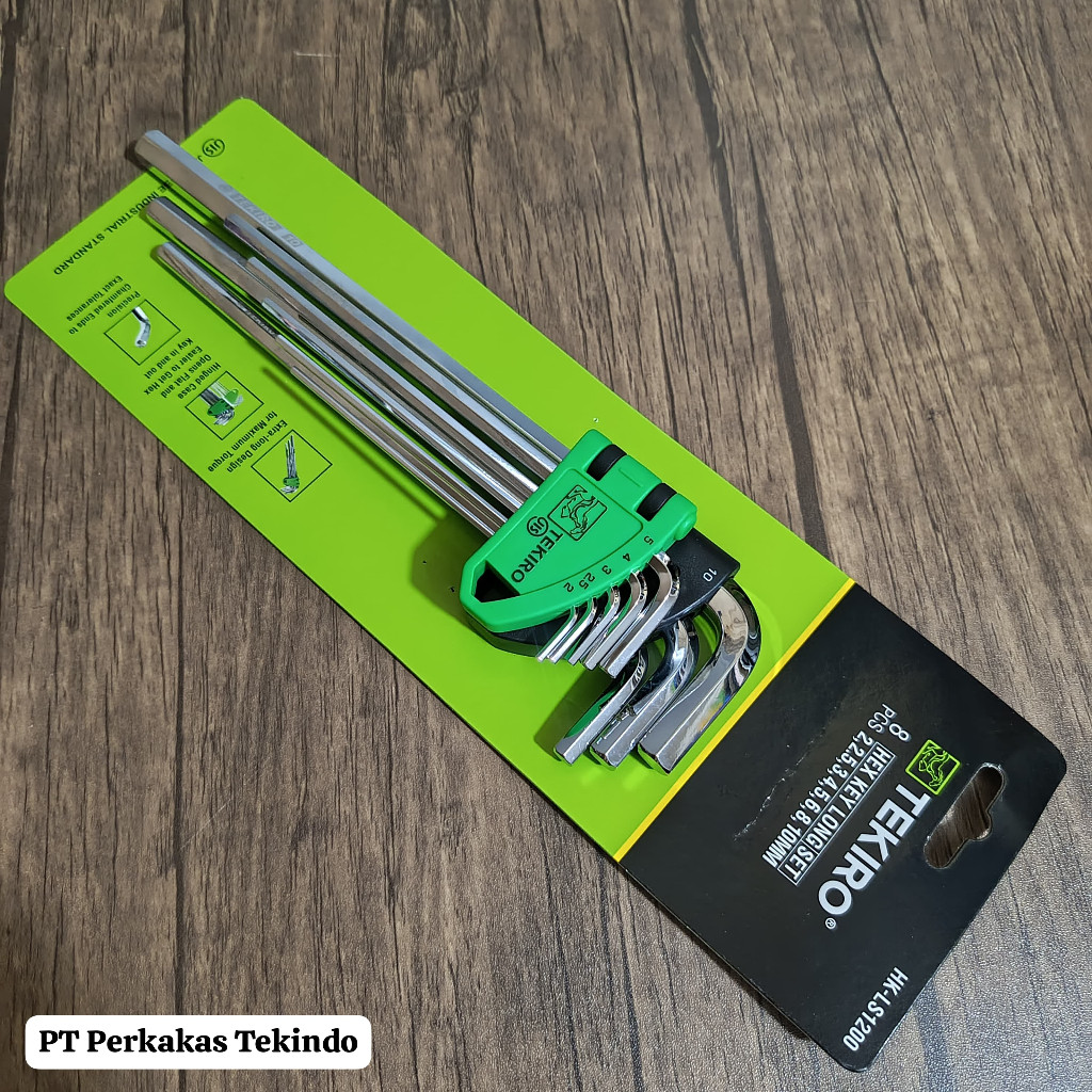 Kunci L Set 8 Pcs Tekiro Panjang Kunci L 1 Set Lengkap Tekiro Hey Key Long Set Murah