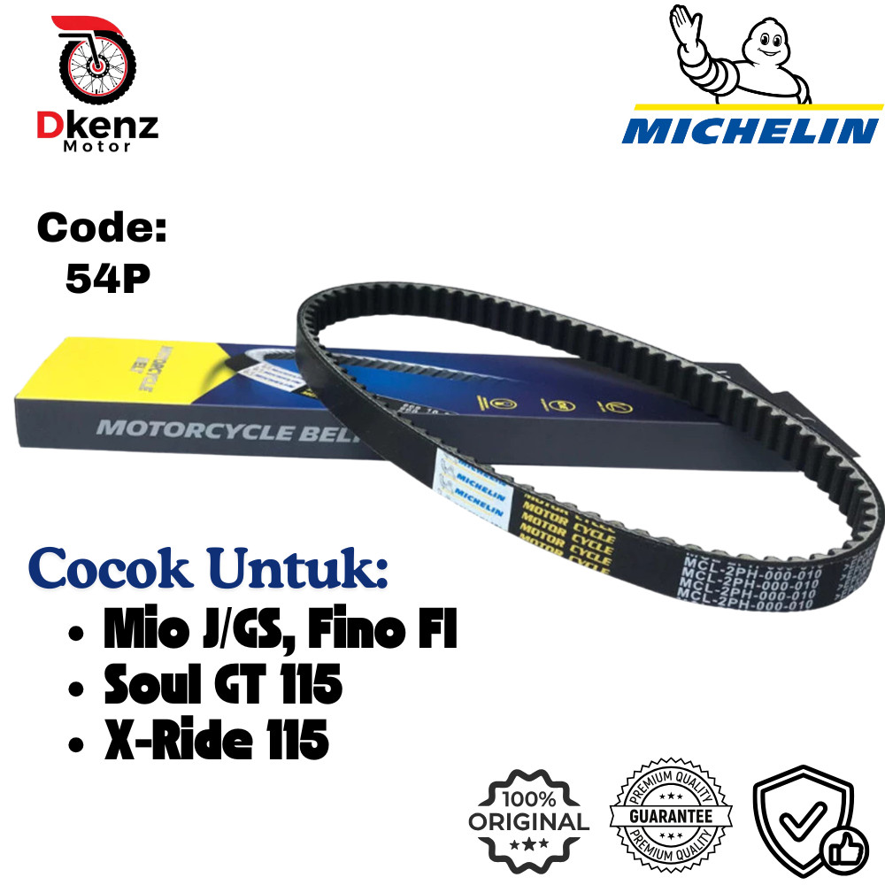 Michelin VanBelt Mio J Mio GT Soul GT Fino Fi X-Ride 115 54P - Original VBelt Van Belt