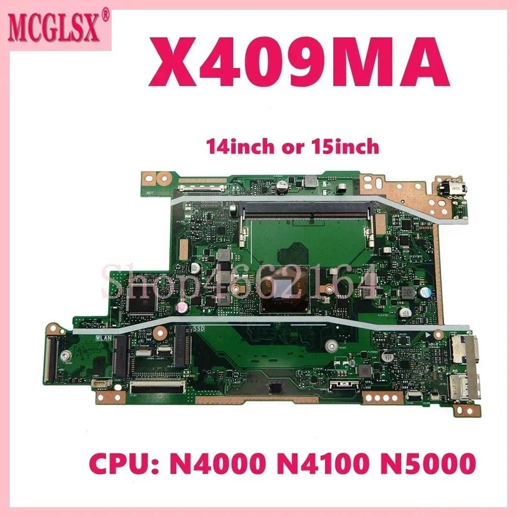 X409MA N4000 N4100 N5000 N5030 CPU Mainboard For ASUS X509MA X409M X509M F409MA M409 M509 F509MA A40
