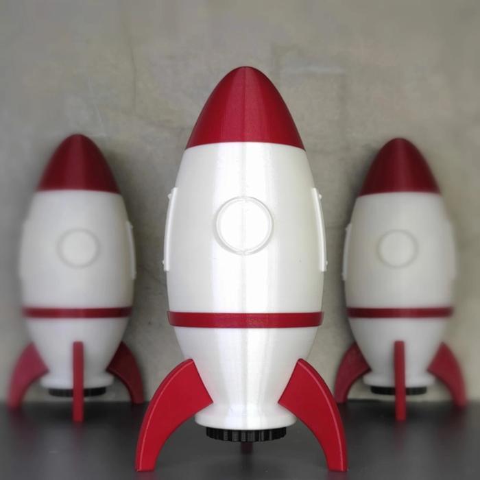 Mainan Roket Nussa Miniatur Film Edukasi