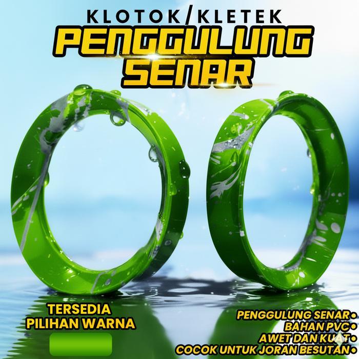 Penggulung atau Gulungan Senar Pancing Klotok/Kletek - Hijau, Besar