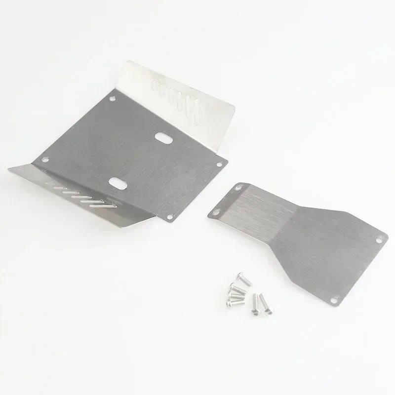 Metal Stainless Steel Chassis Armor Protection Skid Plate for Tamiya CC-01 CC01 1/10 RC Crawler Car 