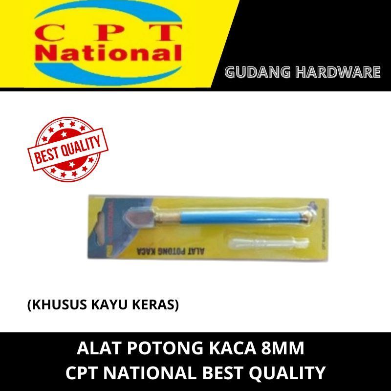 ALAT POTONG KACA MAMPU MEMOTONG KACA KETEBALAN 8MM  CPT NATIONAL BEST QUALITY