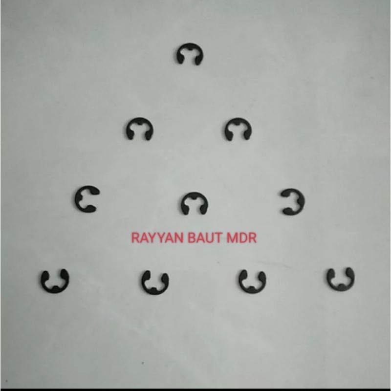 Senapring / snap Ring E5 / klip kampas ganda E5 1pcs