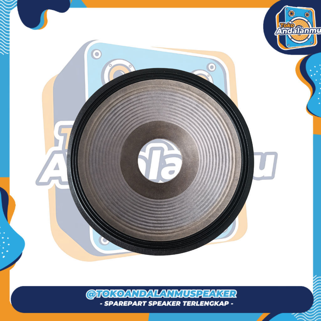 KERTAS SPEAKER JBL 15 INCH ABU - ABU FR ( 3 ) Dia 99,2MM IMP