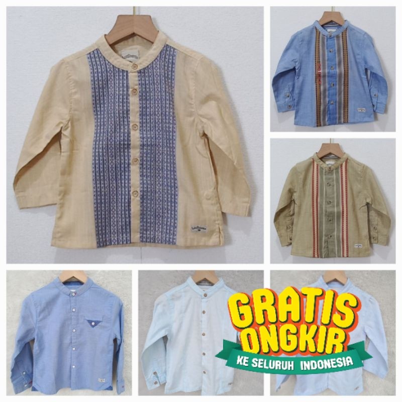 Kemeja Koko (Kemko) Lee Cooper Baby Dan Kids Lelaki- pakaian pria lainnya