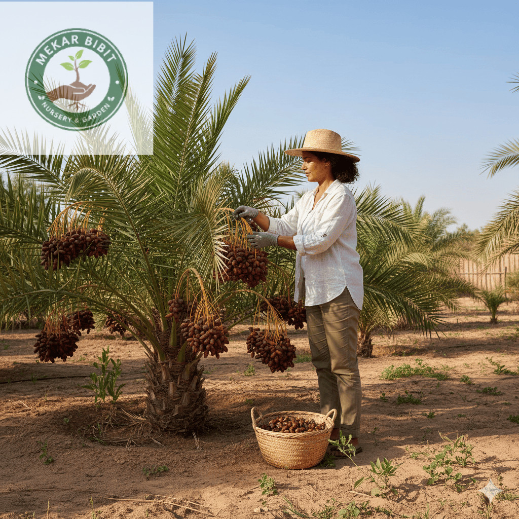 BIBIT TANAMAN BUAH KURMA AJWA TINGGI -+50CM/ BIBIT KURMA AJWA