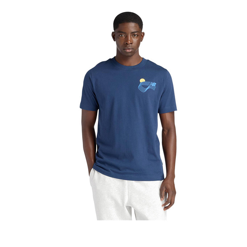 New Balance Sun Men's Tshirt - Blue
