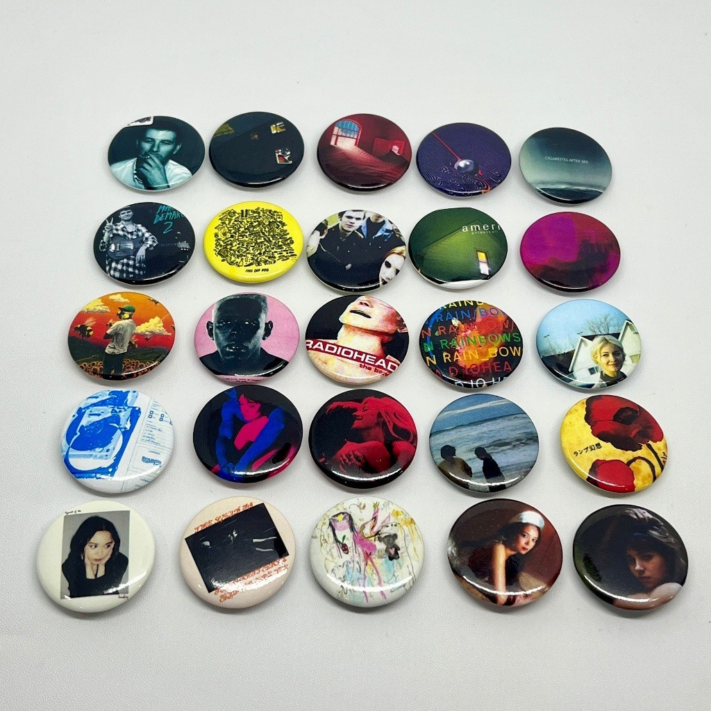 Dhuta Pin Button Band Album Cover Hardcore Metal Punk Rock Indie Pop Shoegaze Midwest Emo Skena #2