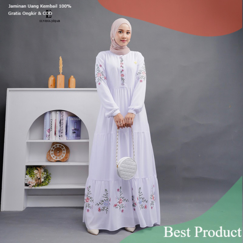 ZAHRA DRESS GAMIS CERUTY BABYDOLL PREMIUM BORDIL- pakaian wanita lainnya