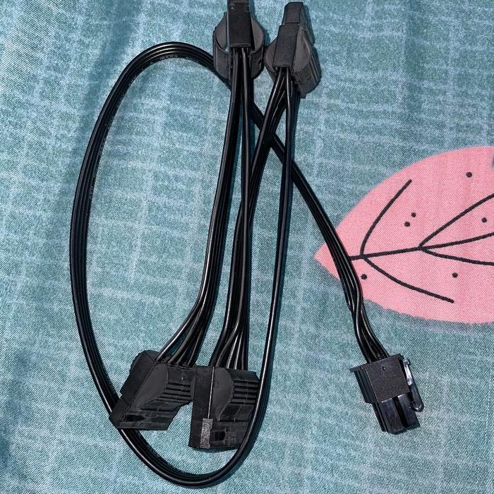 Kabel Modular molex seasonic modular molex 6pin corsair pipih