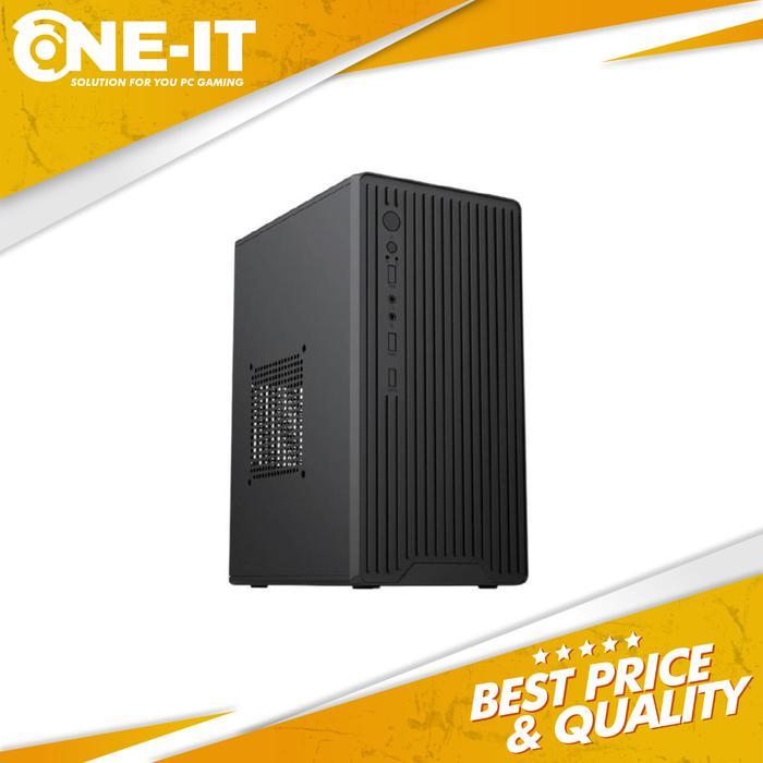 Case Bezzera B-220 Slim M-ATX Mini-ITX Case + PSU 500W USB 3.0 Casing PC Komputer