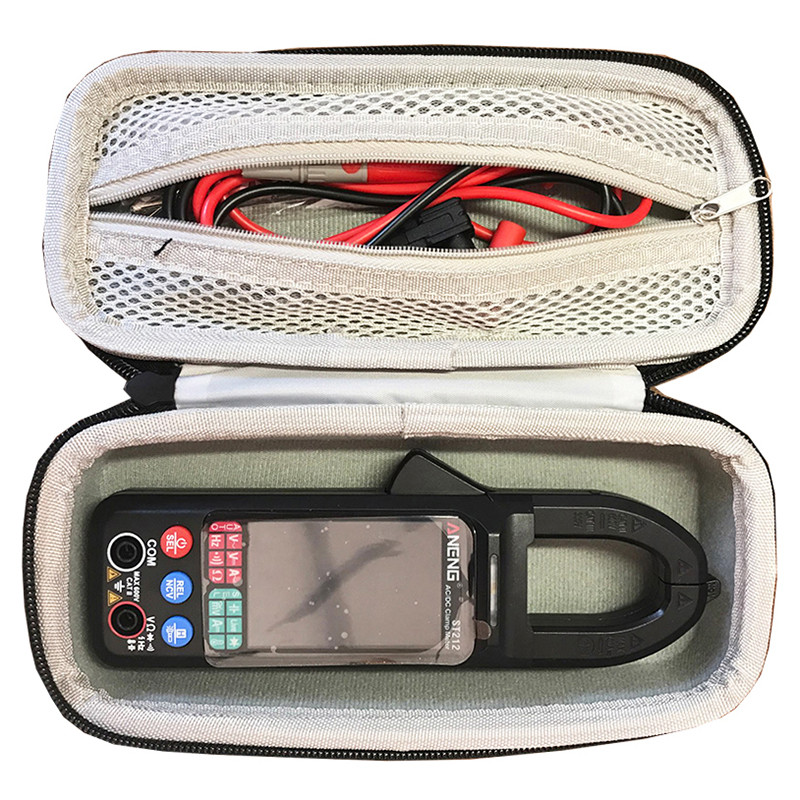 Newest Hard EVA Travel Bags Portable Case for ANENG ST212 DC/AC Current gital Clamp Meter 6000 Count