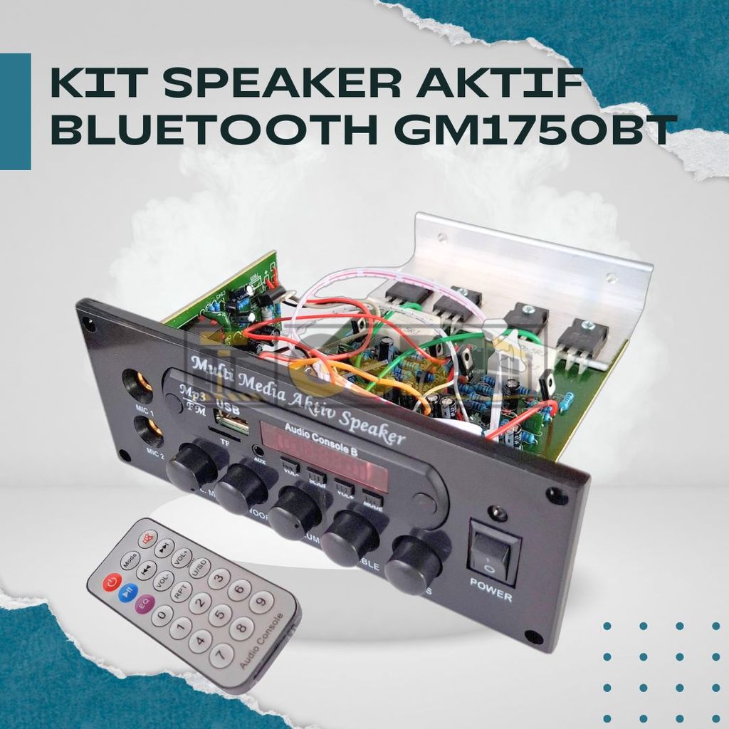 Kit Speaker Aktif GM1750BT OCL 150W Bluetooth MP3 USB