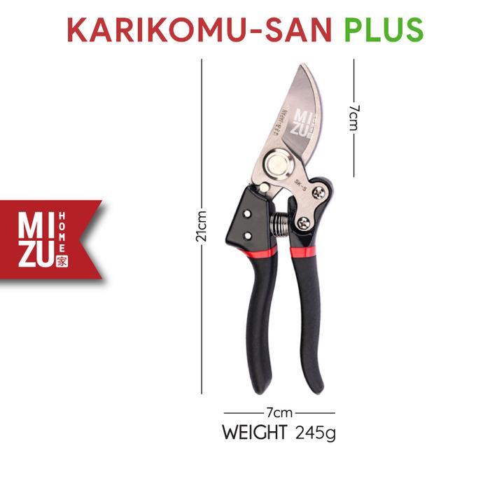MIZU KARIKOMU-SAN Bypass Pruning Shears Gunting Taman Gunting Stek Bonsai Gunting Dahan Ranting Poho