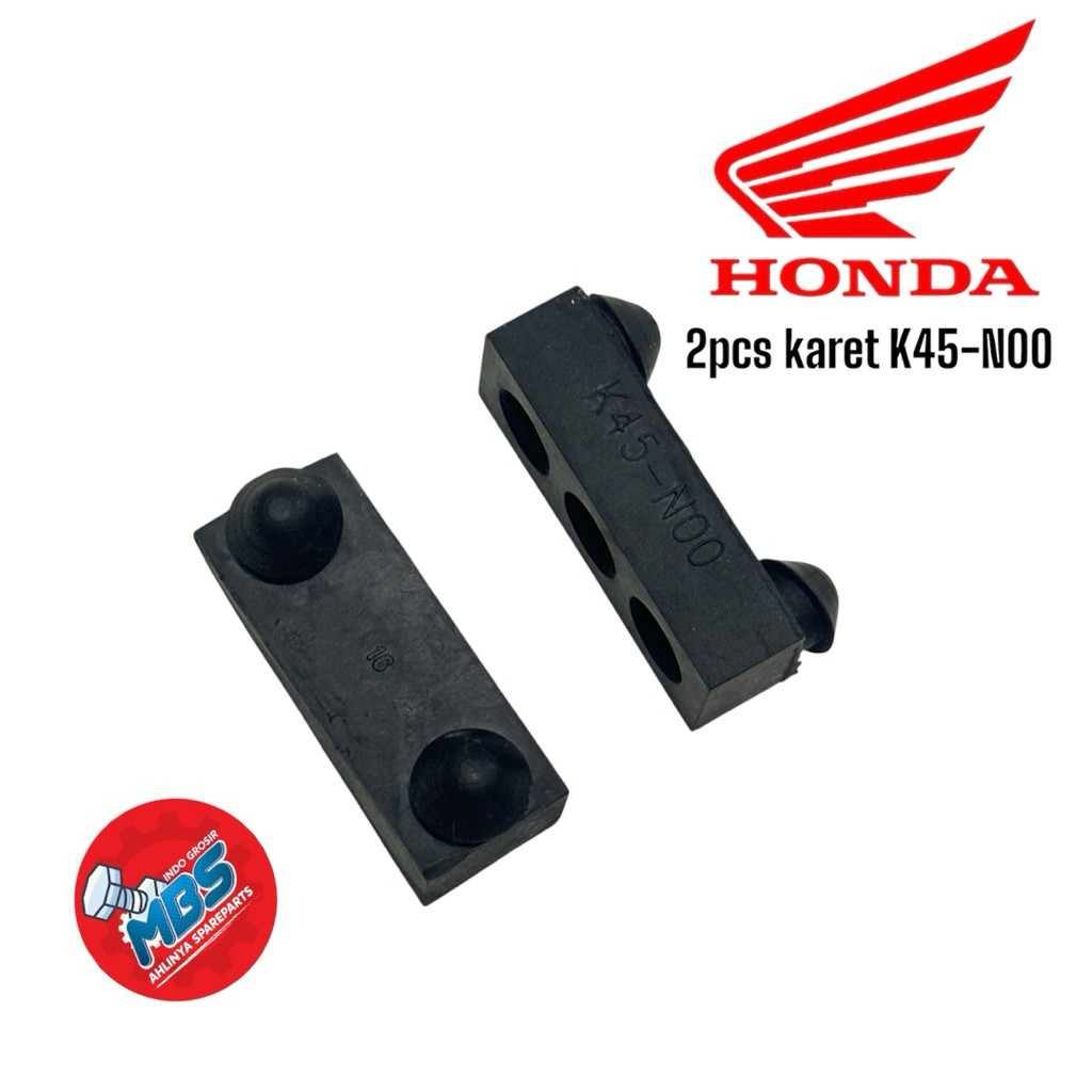TERLARIS 1Set Karet Ganjal Jok Honda Asrea Star Prima Original / Ori 1 Set Karet Jok Honda Star Prim