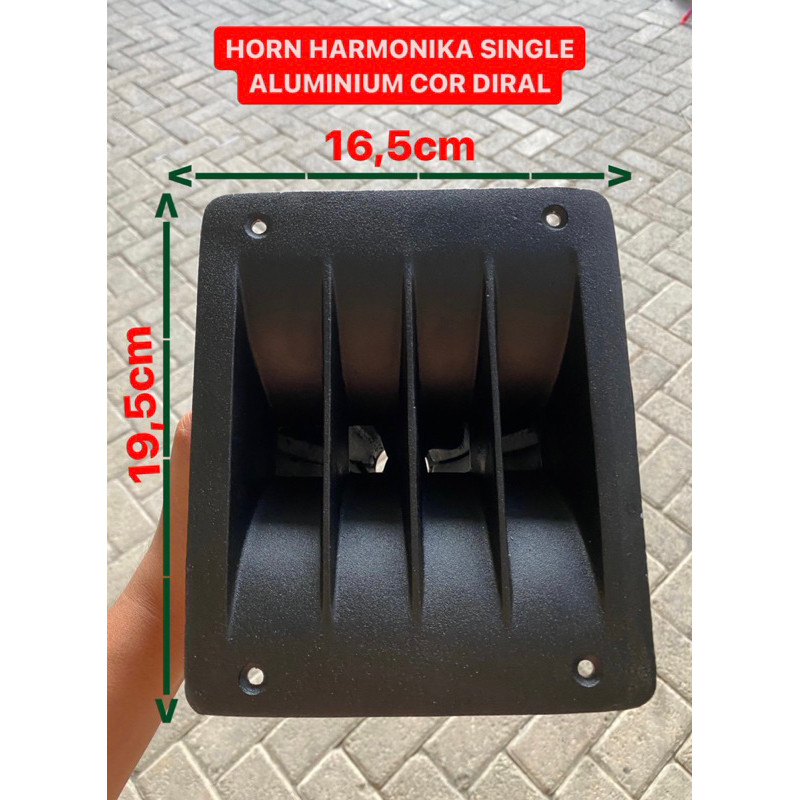 Corong Tweeter Harmonika Mayer Single Aluminium Cor diral
