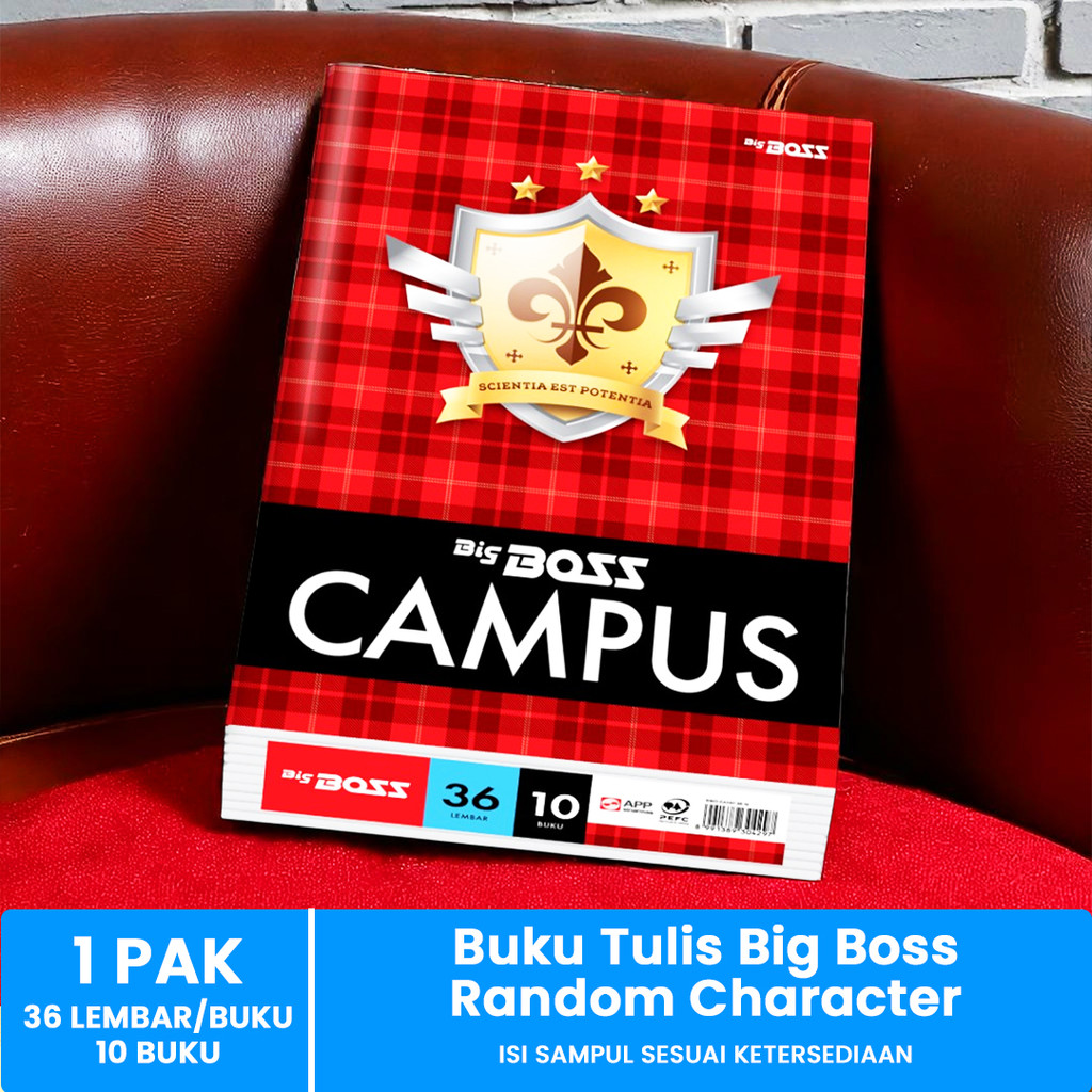 (5 10 buku) Buku Tulis Sekolah 1 Pack I Buku Tulis Sidu Greebel Big Bos