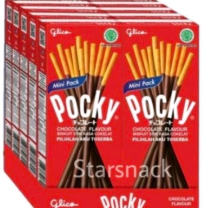 pocky mini box - coklat