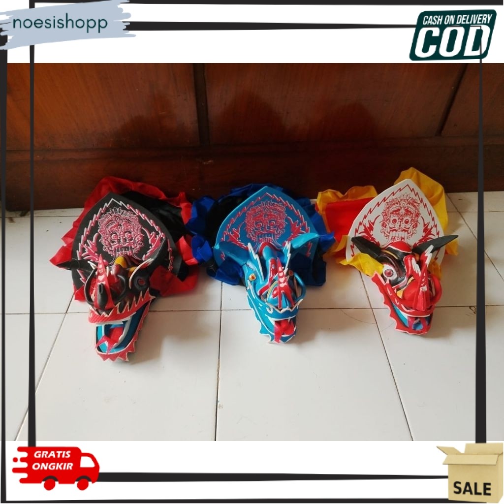 TERLARIS Caplokan Barongan Rampak Naga Spon Anak 5-12 Tahun