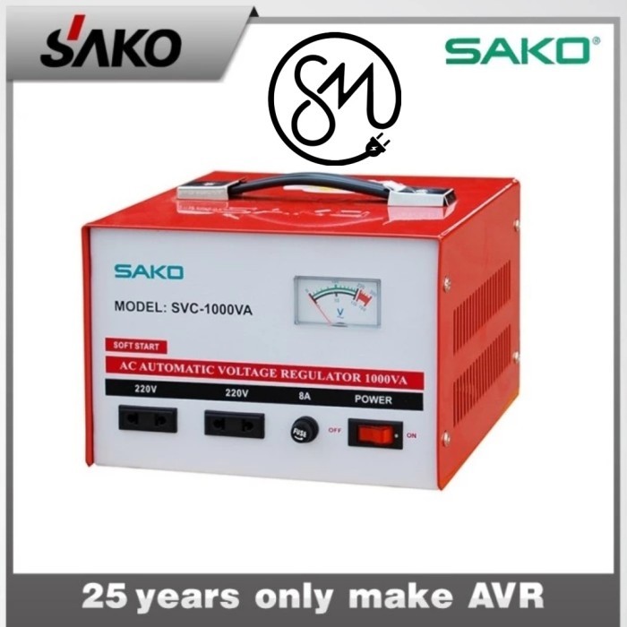 Stabilizer Sako SVC-1000VA 1000w svc1000va 1000va