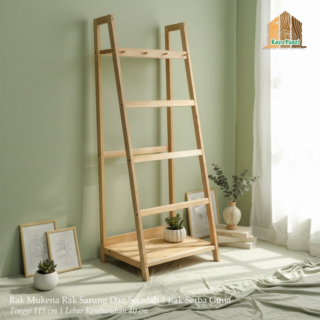 ZIO - RAK MUKENA RAK SARUNG DAN SEJADAH + GANTUNGAN KP224