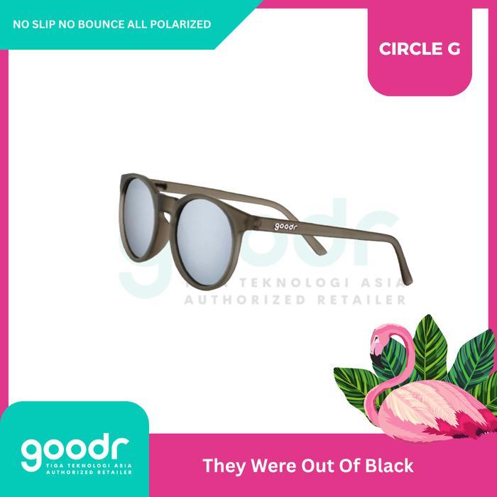 z8xthrift Goodr Kacamata Olahraga CG series - They Were Out Of Black - Goodr