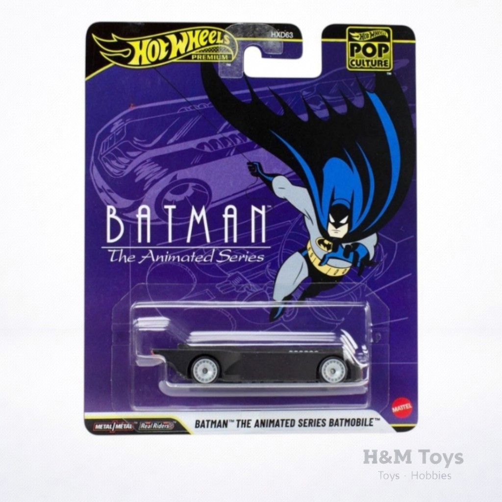 Hot Wheels Premium Pop Culture Batman The Animated Series Batmobile - Original