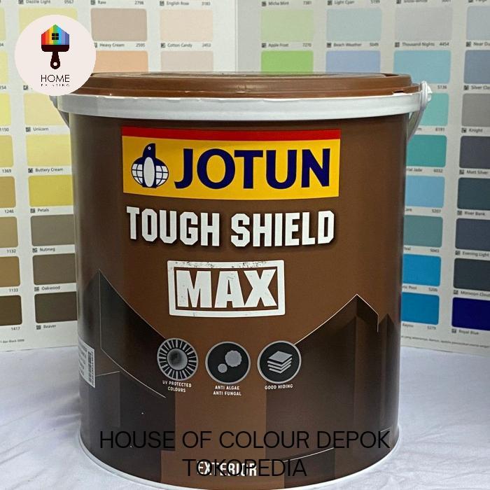 JOTUN TOUGH SHIELD MAX 3,5 LITER ATAU 5 KG/CAT TEMBOK LUAR/CAT TEMBOK EXTERIOR - PUTIH 7236