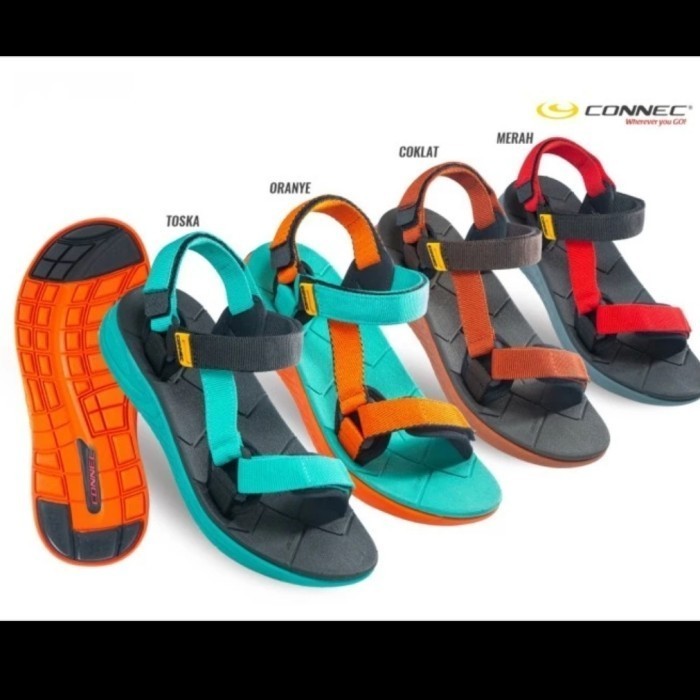 Sepatu Sendal Connec Teva Hiking Camping