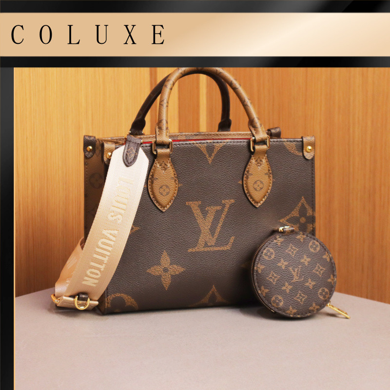 L V TAS Shoulder Bag ONTHEGO with Top Handle Bag
