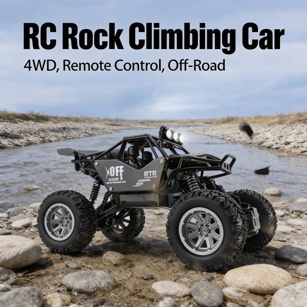 Control Car RC Rock Climbing 2WD 4WD Mainan Dengan Fungsi Off-Road Semprot
