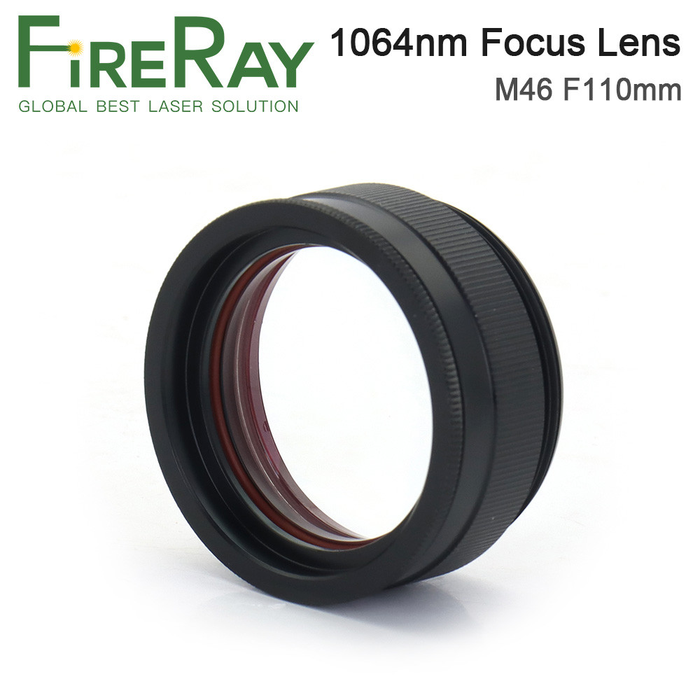 FireRay Laser Focus Lens M46 M50 Combined Screws Focus 100 110 120 150 200mm for YAG Laser Weg Maine