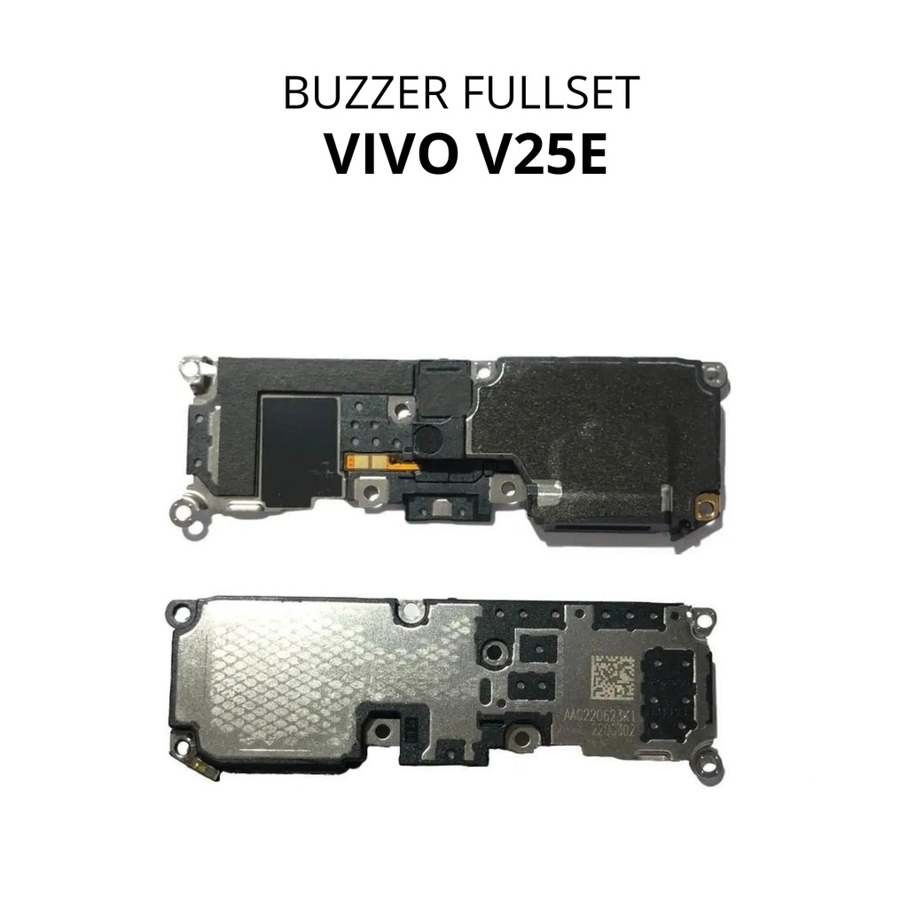 76 Buzzer Loudspeaker Fullset Vivo V25E / V2201 - Buzer Bazer Bujer Bajer Laoud Speaker Musik