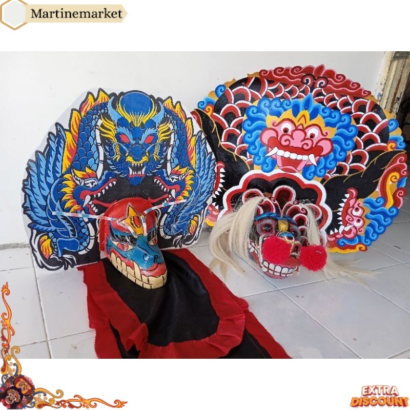 barongan devil/barongan devil anak/barongan anak/barongan pentas untuk usia 2-6 tahun RR MTM -61
