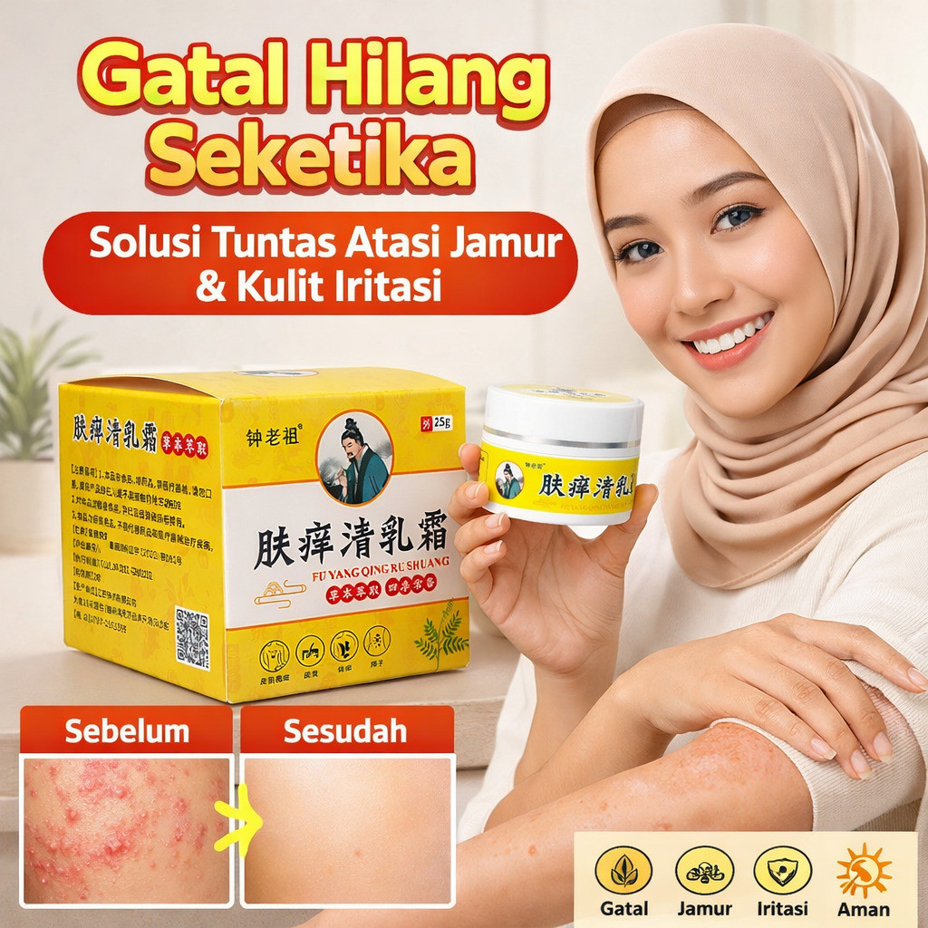 [Beli 1 gratis 1] Salep Gatal | Herbal Alami | Salep Gatal Herbal Untuk Obat Kutu Air Dan Jamur Kaki