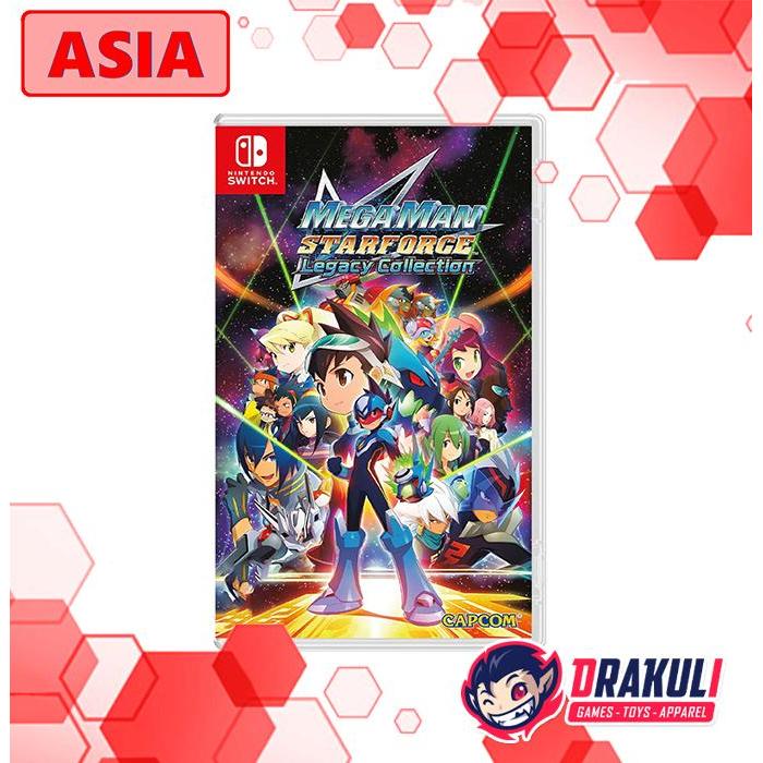 Drakuli HQ Switch MegaMan / Mega Man Starforce Legacy Collection